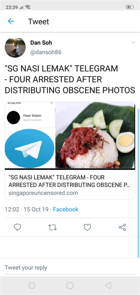 laksaboy telegram|SG Nasi Lemak Telegram chat group: Suspected  .